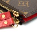 AAA Replica Louis Vuitton LV DOUBLE ZIPPER WALLET MONOGRAM CANVAS GHW