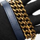 AAA Replica Louis Vuitton LV NEW WAVE FLAP CHAIN BAG LIMITED EDITION DENIM BLUE/ MULTICOLOR GHW