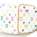 AAA Replica Louis Vuitton LV VINTAGE SPEEDY 25 LIMITED EDITION WHITE/MULTICOLOUR GHW