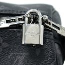 AAA Replica Louis Vuitton LV KEEPALL 55 WITH SHOULDER STRAP MONOGRAM ECLIPSE CANVAS SHW