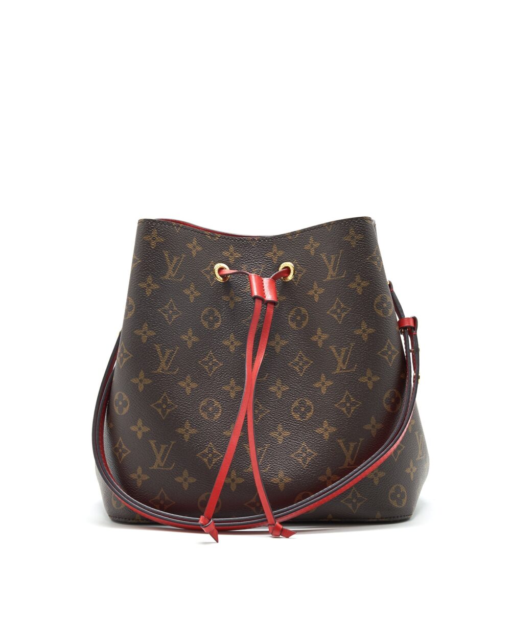 AAA Replica Louis Vuitton LV NEO NOE MONOGRAM CANVAS IN RED