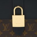 AAA Replica Louis Vuitton LV LOCKY BB MONOGRAM CANVAS/LEATHER BLACK GHW