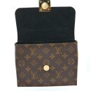 AAA Replica Louis Vuitton LV LOCKY BB MONOGRAM CANVAS/LEATHER BLACK GHW