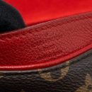 AAA Replica Louis Vuitton LV PALLAS CHAIN BAG MONOGRAM CANVAS / CALFSKIN RED GHW