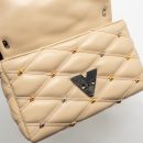 AAA Replica Louis Vuitton LV GO-14 MM LAMBSKIN BEIGE MULTICOLOUR HARDWARE
