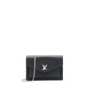 AAA Replica Louis Vuitton LV THE MY LOCKME CHAIN CROSSBODY BAG BLACK