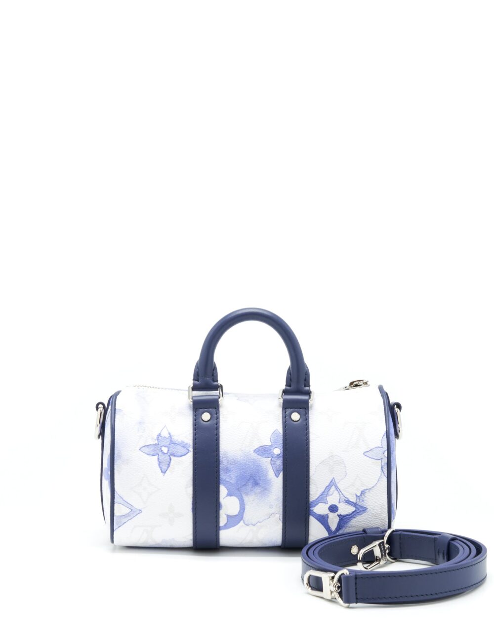 AAA Replica Louis Vuitton LV KEEPALL XS MONOGRAM WATERCOLOR BLUE CANVAS SHW
