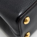 AAA Replica Louis Vuitton LV CAPUCINES BB CALFSKIN BLACK GHW
