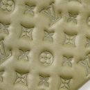 AAA Replica Louis Vuitton LV COUSSIN MM MONOGRAM-EMBOSSED PUFFY LAMBSKIN KHAKI GHW
