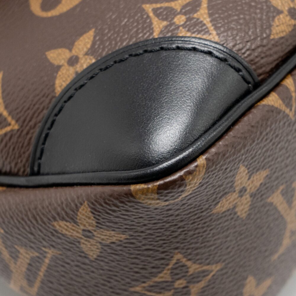 AAA Replica Louis Vuitton LV ODEON PM BAG MONOGRAM CANVAS BLACK GHW