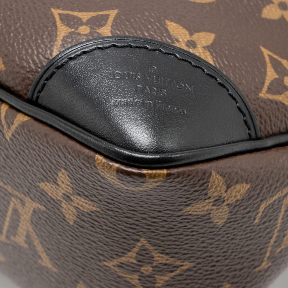 AAA Replica Louis Vuitton LV ODEON PM BAG MONOGRAM CANVAS BLACK GHW