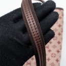 AAA Replica Louis Vuitton LV VINTAGE FLAP SHOULDER BAG FABRIC / LEATHER DARK PINK GHW