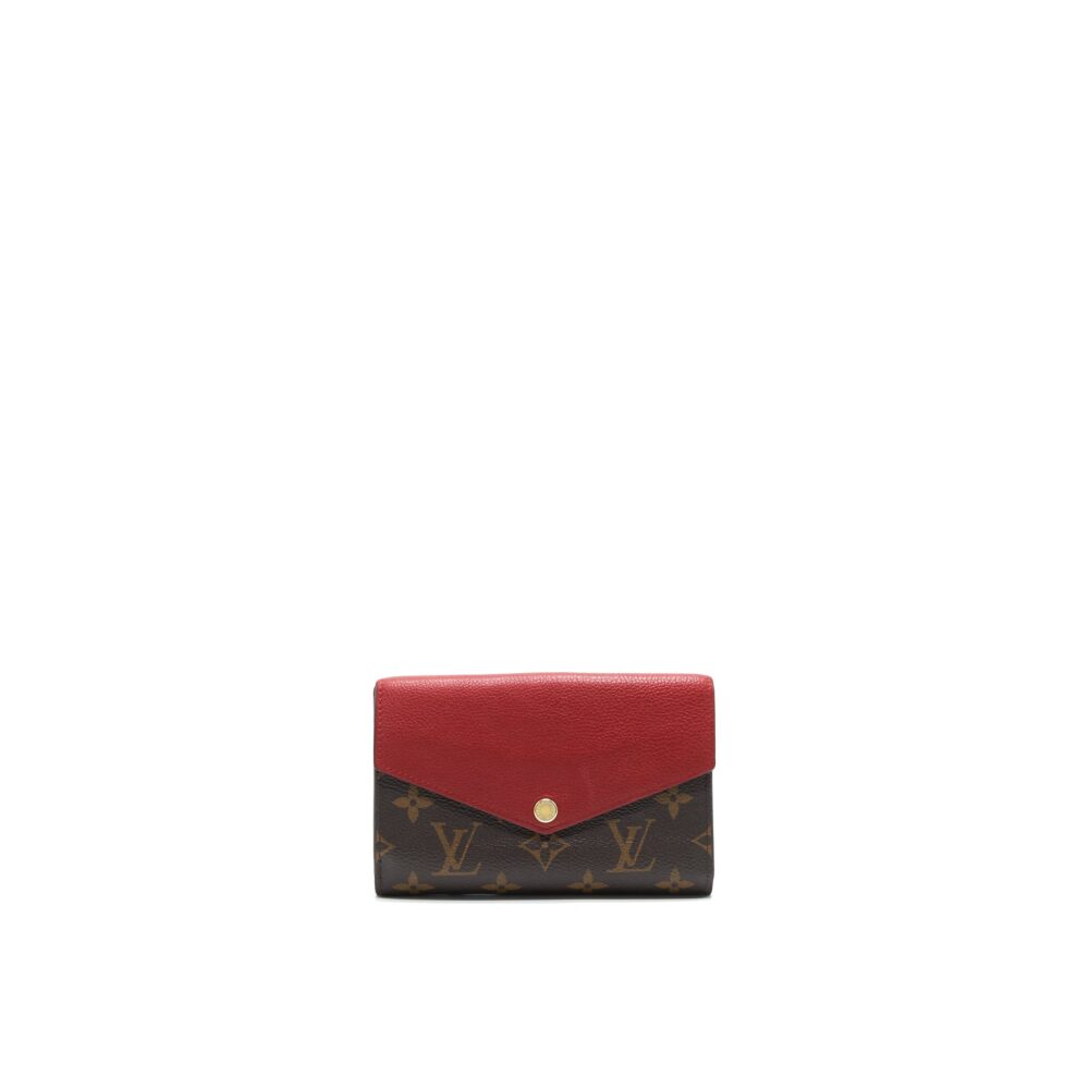 AAA Replica Louis Vuitton LV CERISE MONOGRAM CANVAS PALLAS COMPACT WALLET