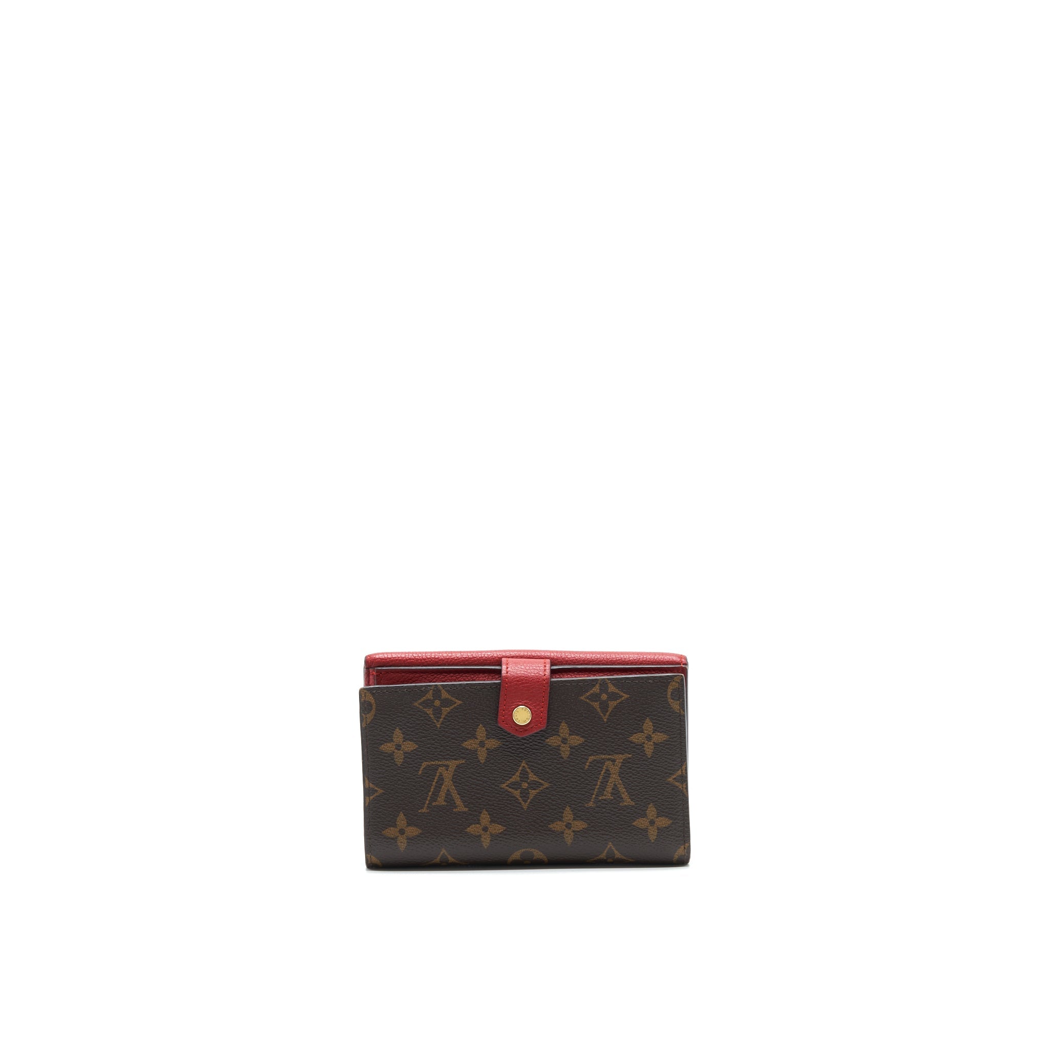 AAA Replica Louis Vuitton LV CERISE MONOGRAM CANVAS PALLAS COMPACT WALLET