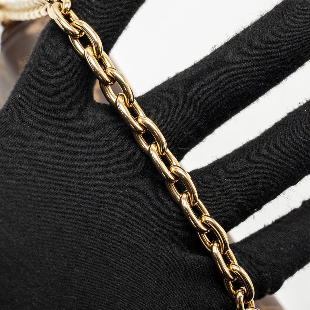 AAA Replica Louis Vuitton LV IVY WALLET ON CHAIN MONOGRAM CANVAS GHW