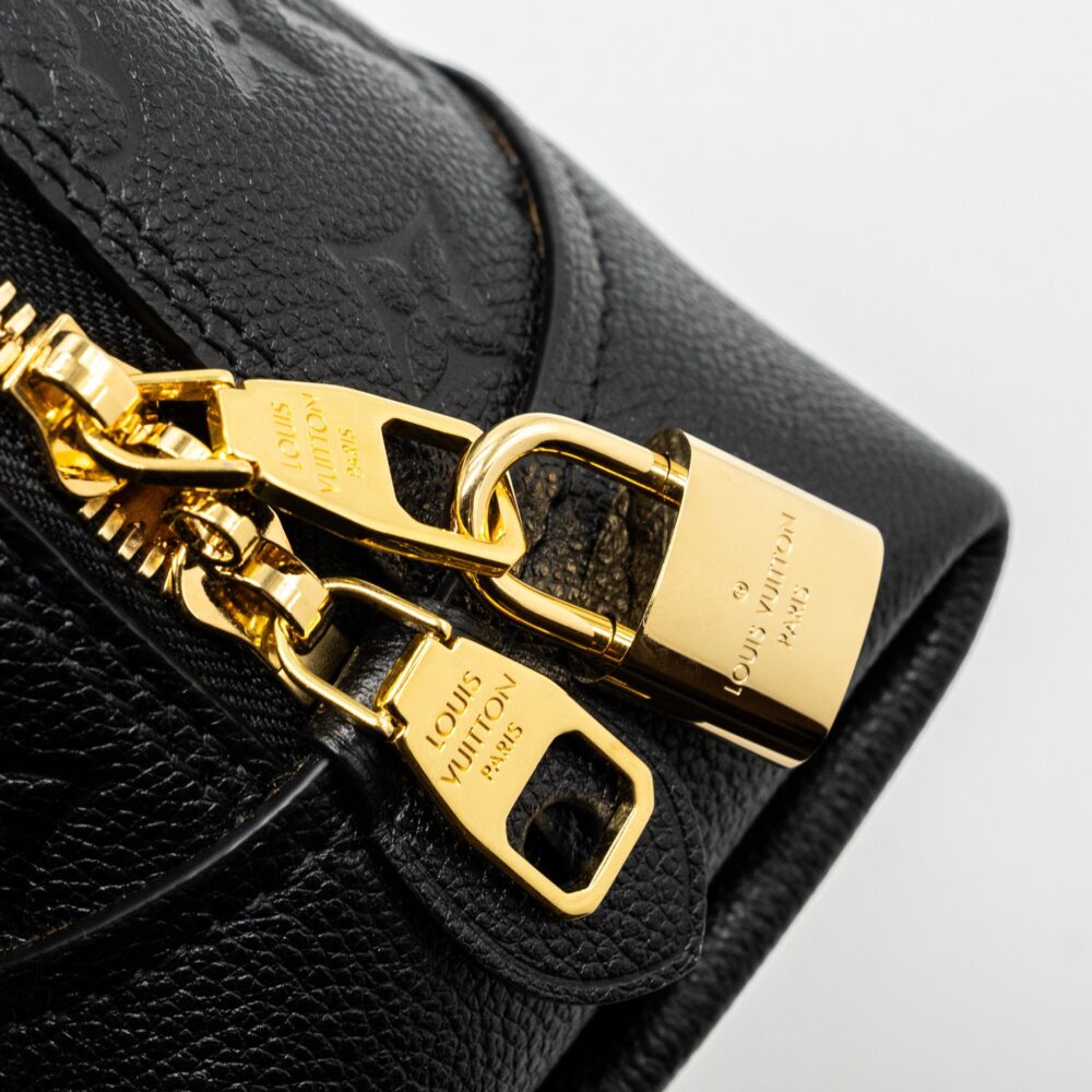 AAA Replica Louis Vuitton LV NEO ALMA BB MONOGRAM EMPREINTE LEATHER BLACK GHW(NEW VERSION)