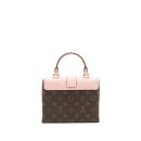 AAA Replica Louis Vuitton LV LOCKY BB MONOGRAM CANVAS / ROSE POUDRE