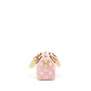 AAA Replica Louis Vuitton LV NANO SPEEDY MONOGRAM JACQUARD DENIM PINK