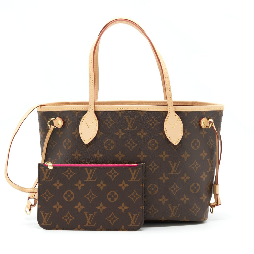 AAA Replica Louis Vuitton LV NEVERFULL PM MONOGRAM CANVAS GHW