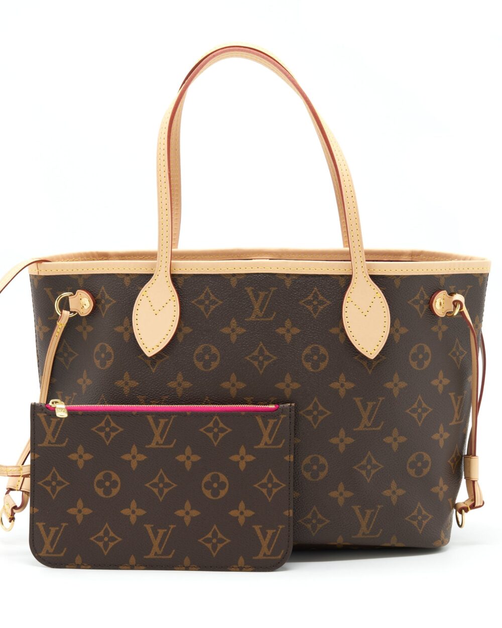 AAA Replica Louis Vuitton LV NEVERFULL PM MONOGRAM CANVAS GHW