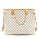 AAA Replica Louis Vuitton LV NEVERFULL GM DAMIER AZUR CANVAS