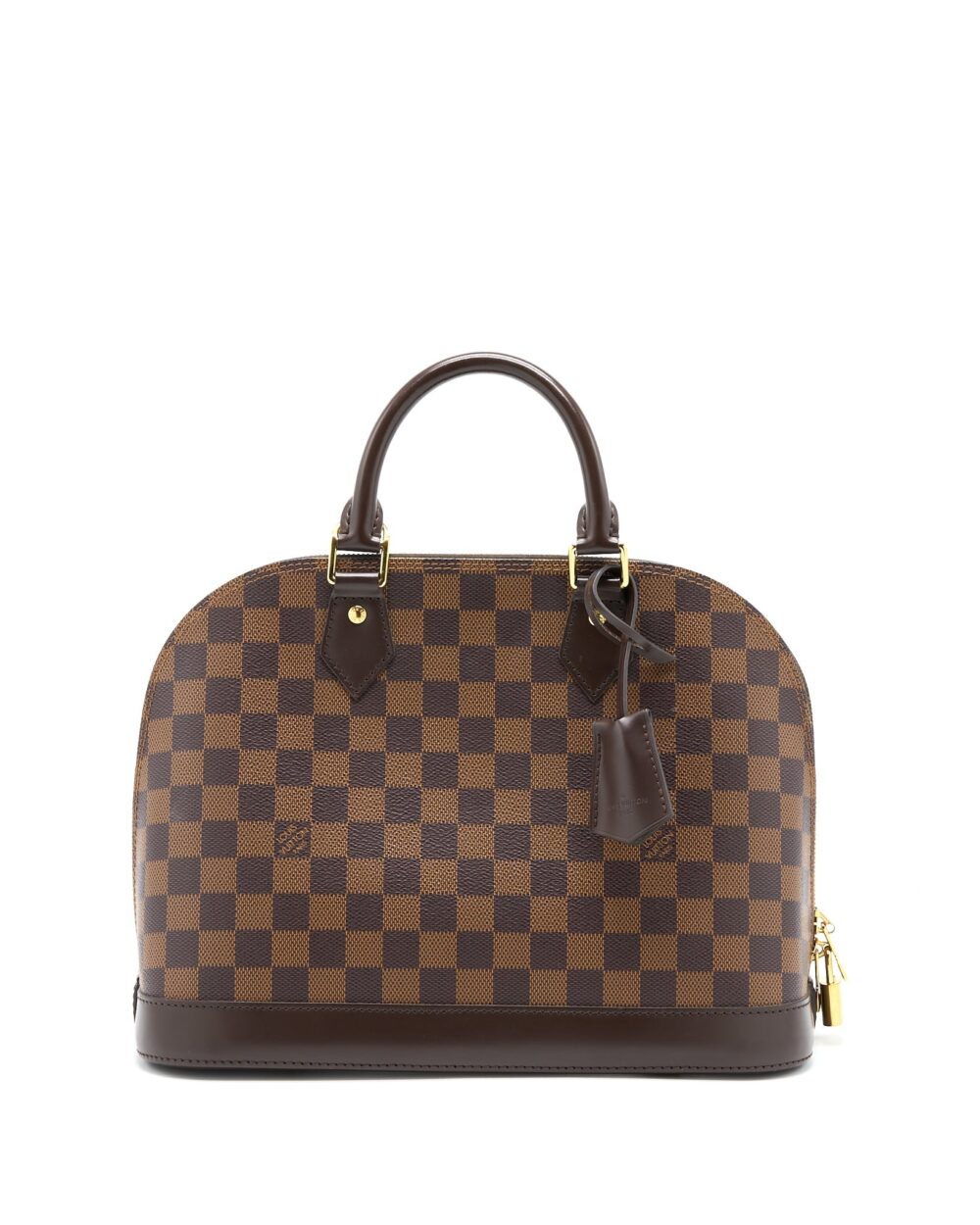 AAA Replica Louis Vuitton LV ALMA PM DAMIER EBENE GHW