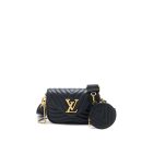 AAA Replica Louis Vuitton LV NEW WAVE MULTI-POCHETTE CALFSKIN BLACK GHW
