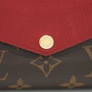 AAA Replica Louis Vuitton LV CERISE MONOGRAM CANVAS PALLAS COMPACT WALLET