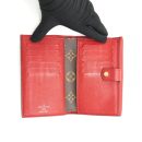 AAA Replica Louis Vuitton LV CERISE MONOGRAM CANVAS PALLAS COMPACT WALLET
