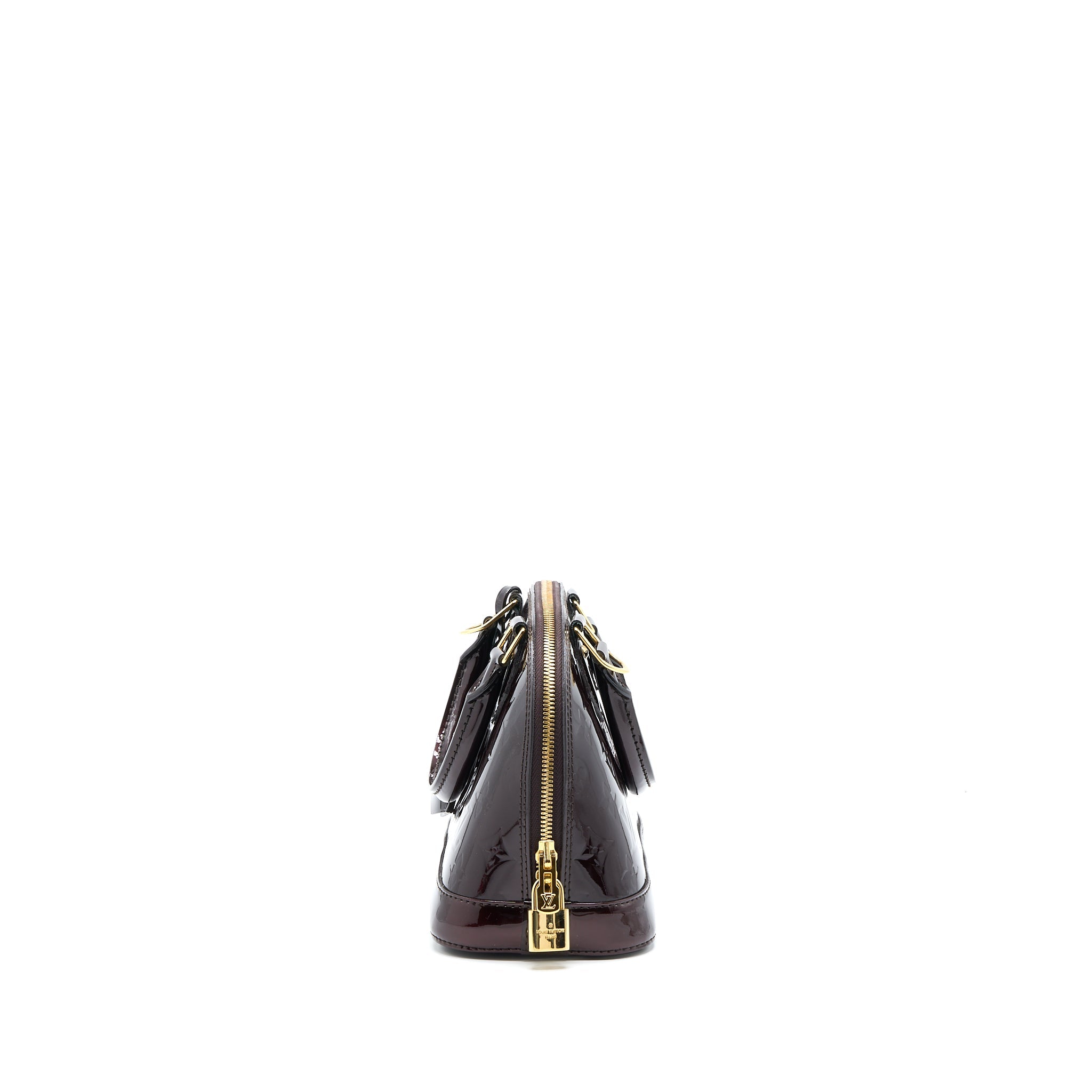 AAA Replica Louis Vuitton LV ALMA BB PATENT AMATANTE GHW
