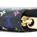 AAA Replica Louis Vuitton LV ZIPPY LONG WALLET BLACK MULTICOLOUR MONOGRAM CANVAS GHW