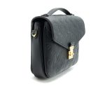 AAA Replica Louis Vuitton LV METIS POCHETTE MONOGRAM EMPREINTE BLACK GHW