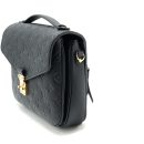 AAA Replica Louis Vuitton LV METIS POCHETTE MONOGRAM EMPREINTE BLACK GHW