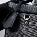 AAA Replica Louis Vuitton LV BLEECKER BOX BAG EPI BLACK SHW