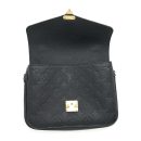 AAA Replica Louis Vuitton LV METIS POCHETTE MONOGRAM EMPREINTE BLACK GHW