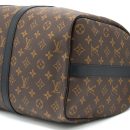 AAA Replica Louis Vuitton LV KEEPALL BANDOULIERE 45 MONOGRAM MACASSAR CANVAS SHW