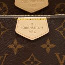 AAA Replica Louis Vuitton LV MULTI POCHETTE ACCESSORIES MONOGRAM CANVAS WITH KHAKI STRAP