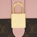 AAA Replica Louis Vuitton LV LOCKY BB MONOGRAM CANVAS / ROSE POUDRE