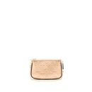 AAA Replica Louis Vuitton LV MINI POCHETTE ACCESSORIES PATENT BRONZE GHW (NEW VERSION)
