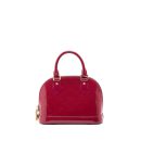 AAA Replica Louis Vuitton LV ALMA BB PATENT INDIAN ROSE GHW