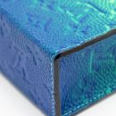 AAA Replica Louis Vuitton LV PETIT SAC PLAT XS VIRGIL ABLOH TAURILLON ILLUSION BLUE/GREEN SHW