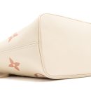 AAA Replica Louis Vuitton LV NEVERFULL MM MONOGRAM EMPREINTE CRÈME/ROSE TRIANON GHW
