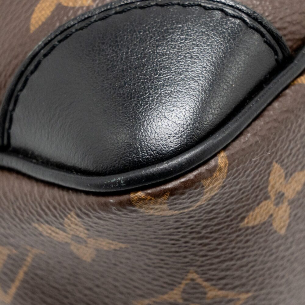 AAA Replica Louis Vuitton LV ODEON PM BAG MONOGRAM CANVAS BLACK GHW