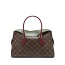 AAA Replica Louis Vuitton LV TUILERIES BAG MONOGRAM CANVAS GREEN/RED GHW