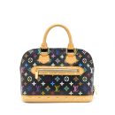 AAA Replica Louis Vuitton LV ALMA BAG MONOGRAM CANVAS MULTICOLOUR/ BLACK GHW