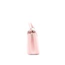 AAA Replica Louis Vuitton LV CAPUCINES BB IN PINK WITH RED FLORAL PATTERN