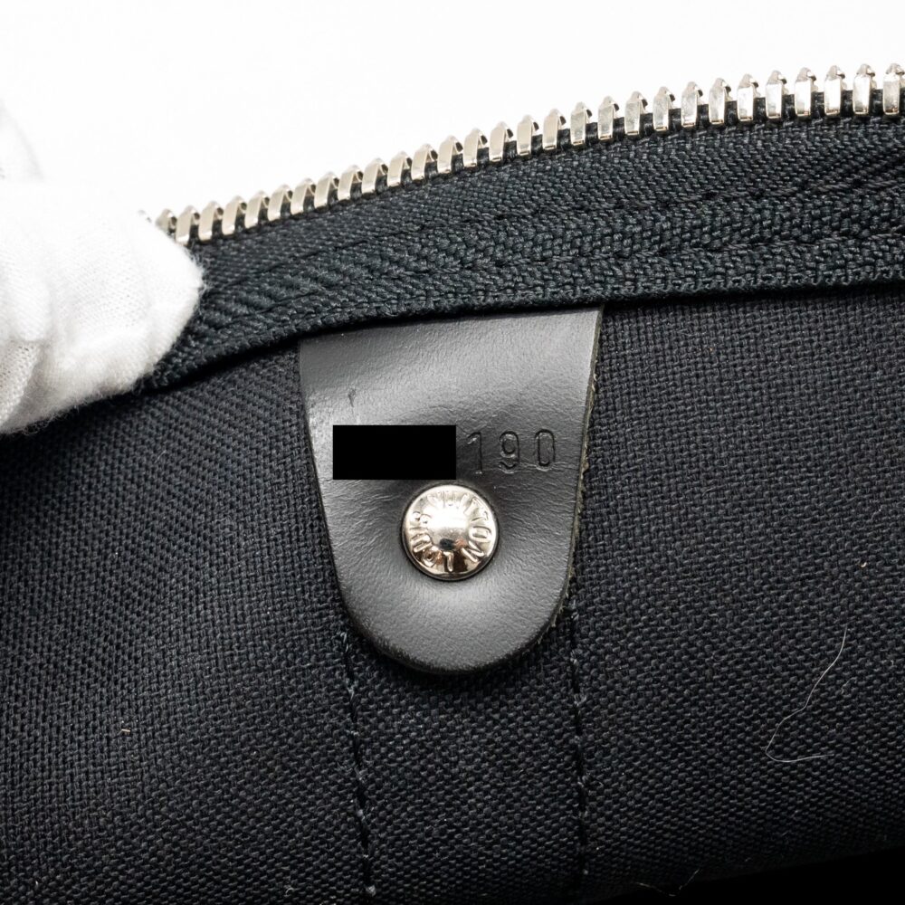 AAA Replica Louis Vuitton LV KEEPALL BANDOULIERE 45 DAMIER GRAPHITE CANVAS BLACK SHW