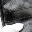 AAA Replica Louis Vuitton LV KEEPALL BANDOULIERE 45 DAMIER GRAPHITE CANVAS BLACK SHW