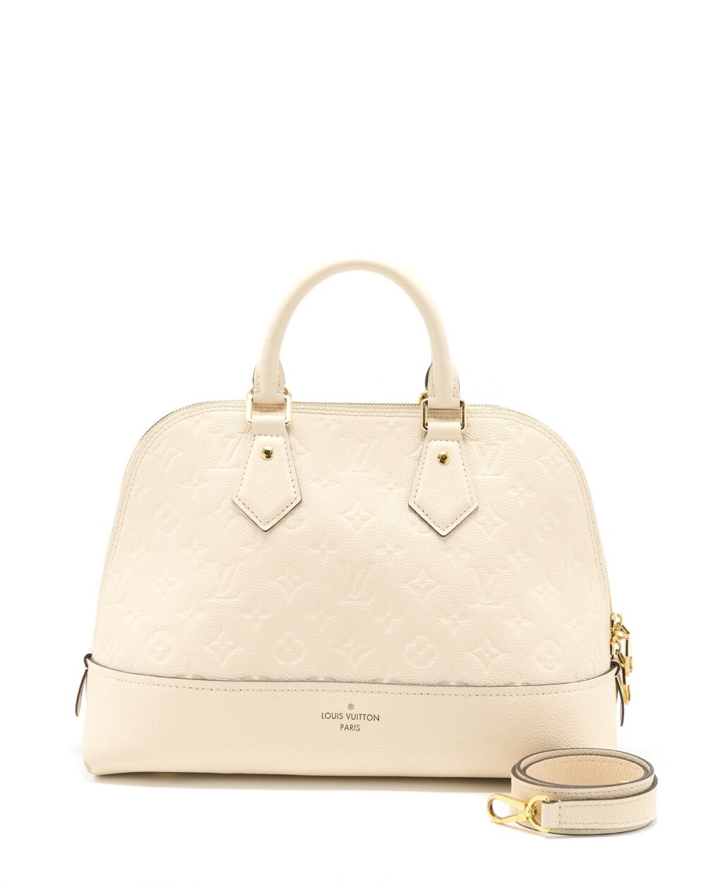 AAA Replica Louis Vuitton LV NEO ALMA PM MONOGRAM EMPREINTE WHITE GHW