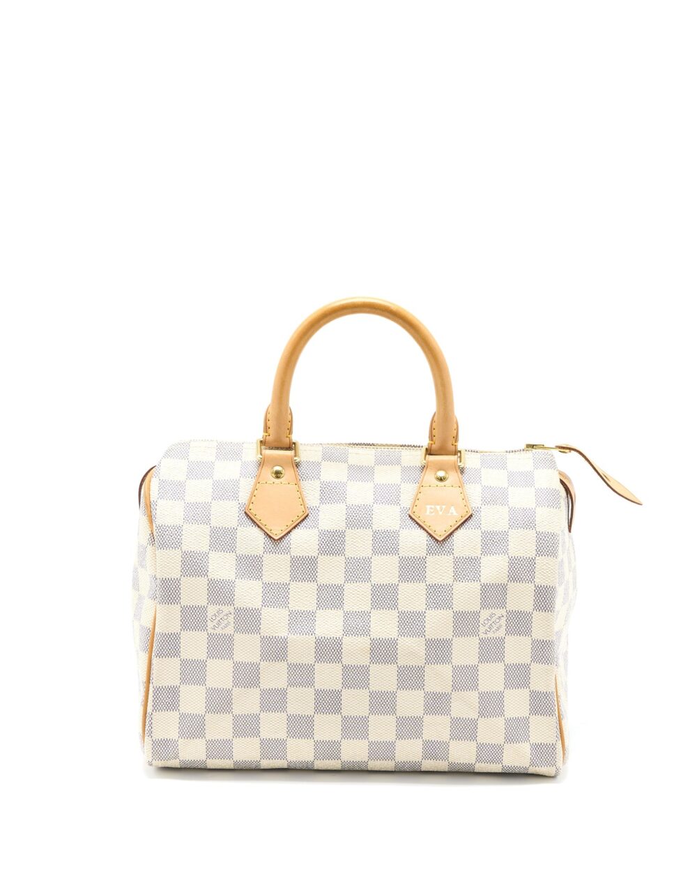 AAA Replica Louis Vuitton LV SPEEDY 25 DAMIER AZUR CANVAS GHW
